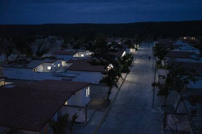 Las calles del centro penitenciario Morelos en Islas Marías.