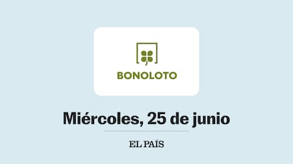Bonoloto comprobar sorteo del miércoles 25 de junio de 2025