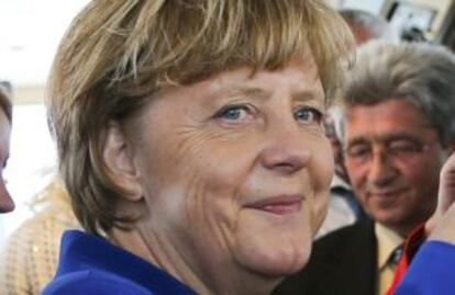 Angela Merkel.