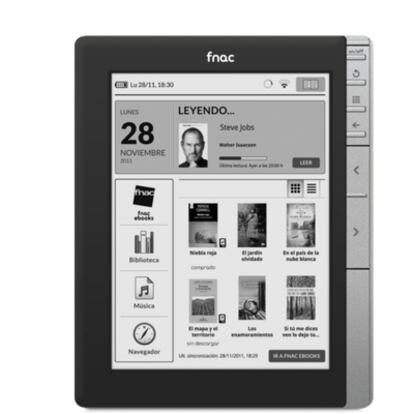 La tienda FNAC lanza hoy su lector de libros electrónicos, un aparato con sistema operativo Linux.