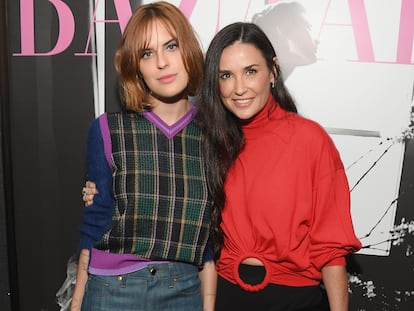 Tallulah Willis y Demi Moore