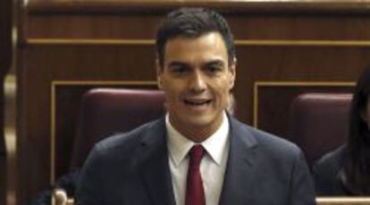 El l&iacute;der del PSOE, Pedro S&aacute;nchez.