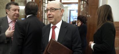 Cristóbal Montoro, ministro de Hacienda