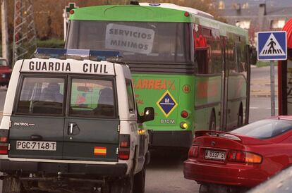 Huelga de transporte de pasajeros de la Comunidad de Madrid.