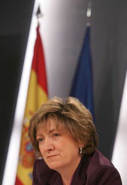 La ministra de Educación, María Jesús San Segundo.