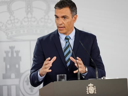 El presidente del Gobierno, Pedro Sánchez, en una imagen de archivo.