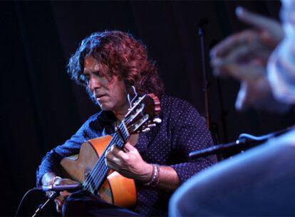 Tomatito tocaba la guitarra en un concierto celebrado en Madrid el pasado junio.