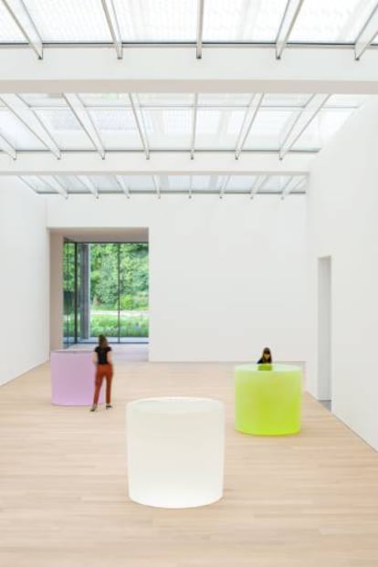 &#039;Untitled&#039;, una de las obras de Roni Horn que se muestra en el Museo Voorlinden.