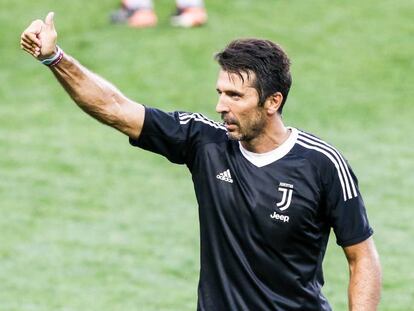 El portero de la Juventus Gianluigi Buffon.