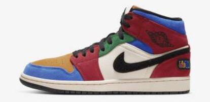 Las deportivas Air Jordan 1.