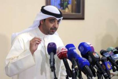 El ministro de Información kuwaití, el jeque Mohamed Abdalá Al Sabah. EFE/Archivo