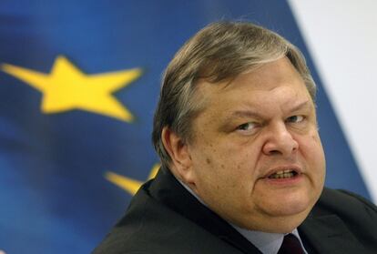 El ministro de Finanzas griego, Evangelos Venizelos.