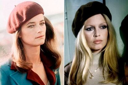 Charlotte Rampling y Brigitte Bardot.