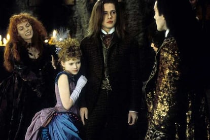 Brad Pitt and Kirsten Dunst in Interview with the Vampire