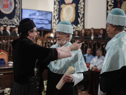 Forges es investido Doctor Honoris Causa en la Universidad de Alcal&aacute; de Henares en 2016. 