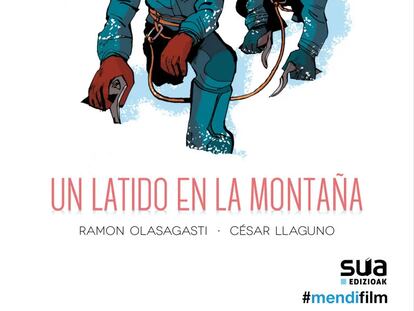 Portada del cómic 'Hermanos Iñurrategi. Un latido en la montaña'