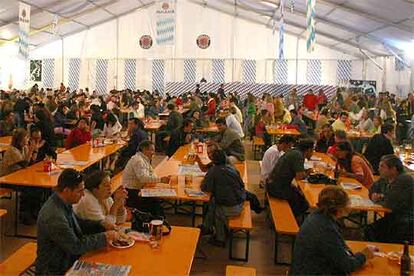 Un momento del festival de la cerveza en Salamanca el pasado fin de semana.