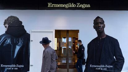 Una tienda de Ermenegildo Zegna en Chicago (EE UU)