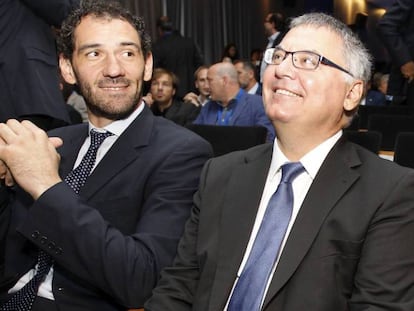 Garbajosa y Roca, en una reunión