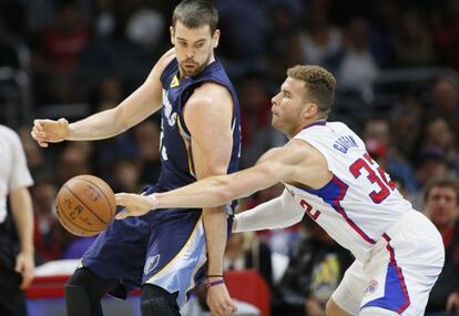 Marc Gasol y Blake Griffin.