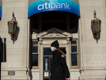 Una sucursal de Citibank, en Nueva York.