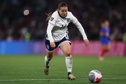 Fran Kirby en un partido de clasificación el pasado 4 de junio para la  UEFA Women's EURO del año que viene.