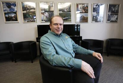 Oleg Valérievich Kotov, antes de la entrevista