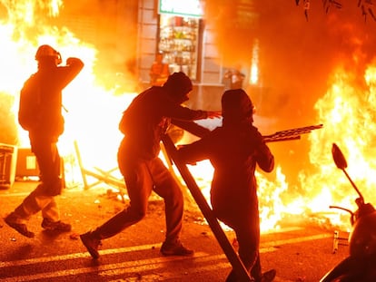 Protestas en Barcelona en 2019.