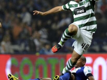 Insúa sortea a Fernando, del Oporto.