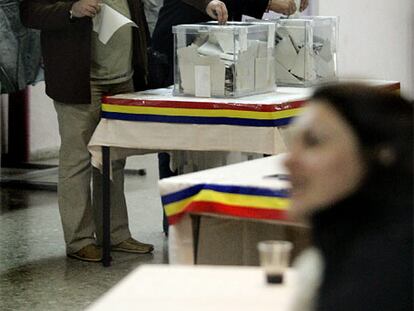 Un voto rumano muy escaso