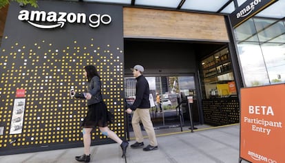 La tienda de Amazon Go, en Seattle.