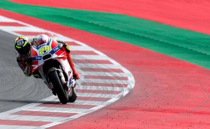 Andrea Iannone, en el Red Bull Ring.