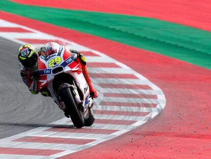 Andrea Iannone, en el Red Bull Ring.