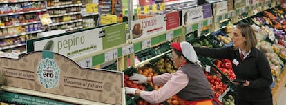 Un supermercado Consum en Valencia.