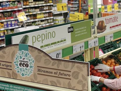 Un supermercado Consum en Valencia.