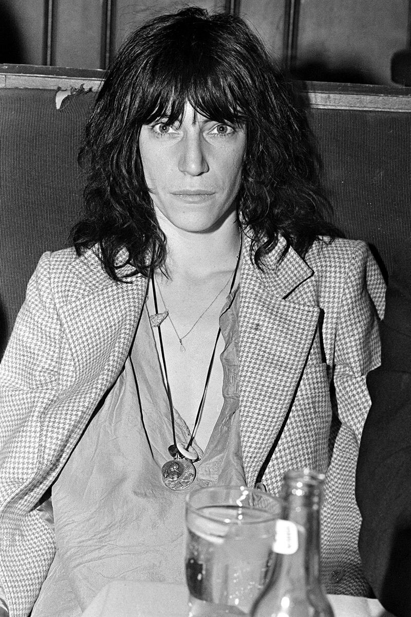 Patti Smith en 1975.