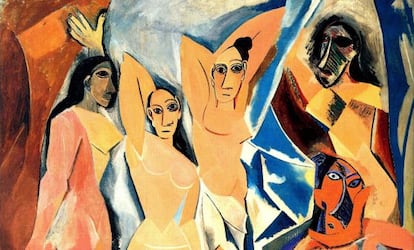 &#039;Las se&ntilde;oritas de Avignon&#039;, de Picasso.