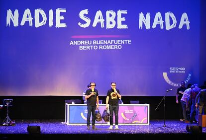 'Nadie sabe nada' en el Teatro Capitol de Madrid.