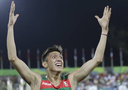 Hernández tras ganar el bronce en Río.