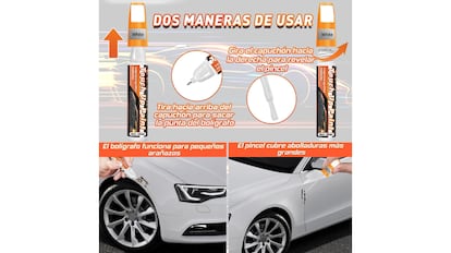 Cómo quitar arañazos del coche con este reparador de arañazos que se puede comprar en Amazon