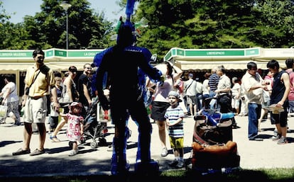 Ambiente durante la feria.