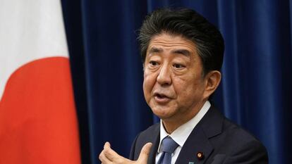 Shinzo Abe, el viernes.