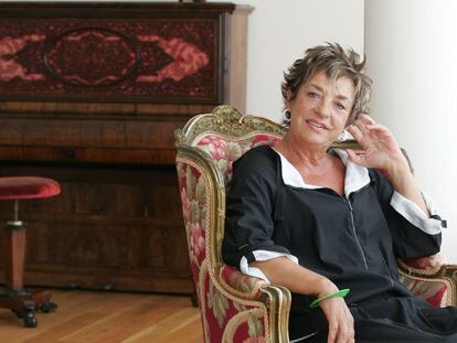 Rosalía Mera, en la sede de la Fundación Paideia de A Escravitude (Padrón).