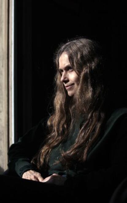 La artista argentina Juana Molina, retratada en Madrid.