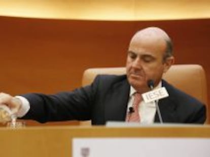 Luis de Guindos, ministro de Econom&iacute;a y Competitividad.