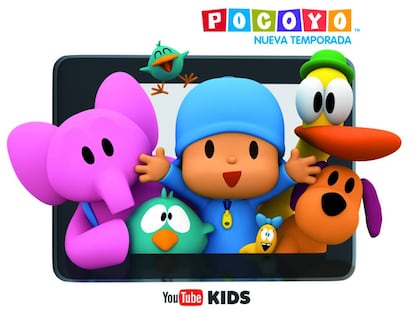 Foto promocional de la nueva temporada de Pocoyo. 