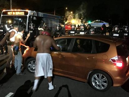 Disturbios en Charlotte por la muerte de Keith Lamont Scott.