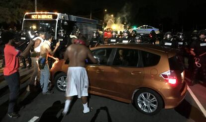 Disturbios en Charlotte por la muerte de Keith Lamont Scott.