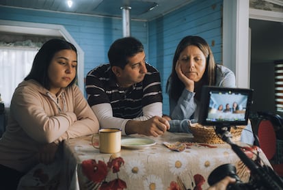 Mariela Zapata, Javier Zapata,Blanca Vásquez.