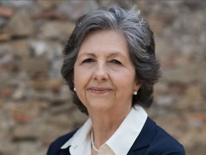Elda Mata. la nueva presidenta de Societat Civil catalana.